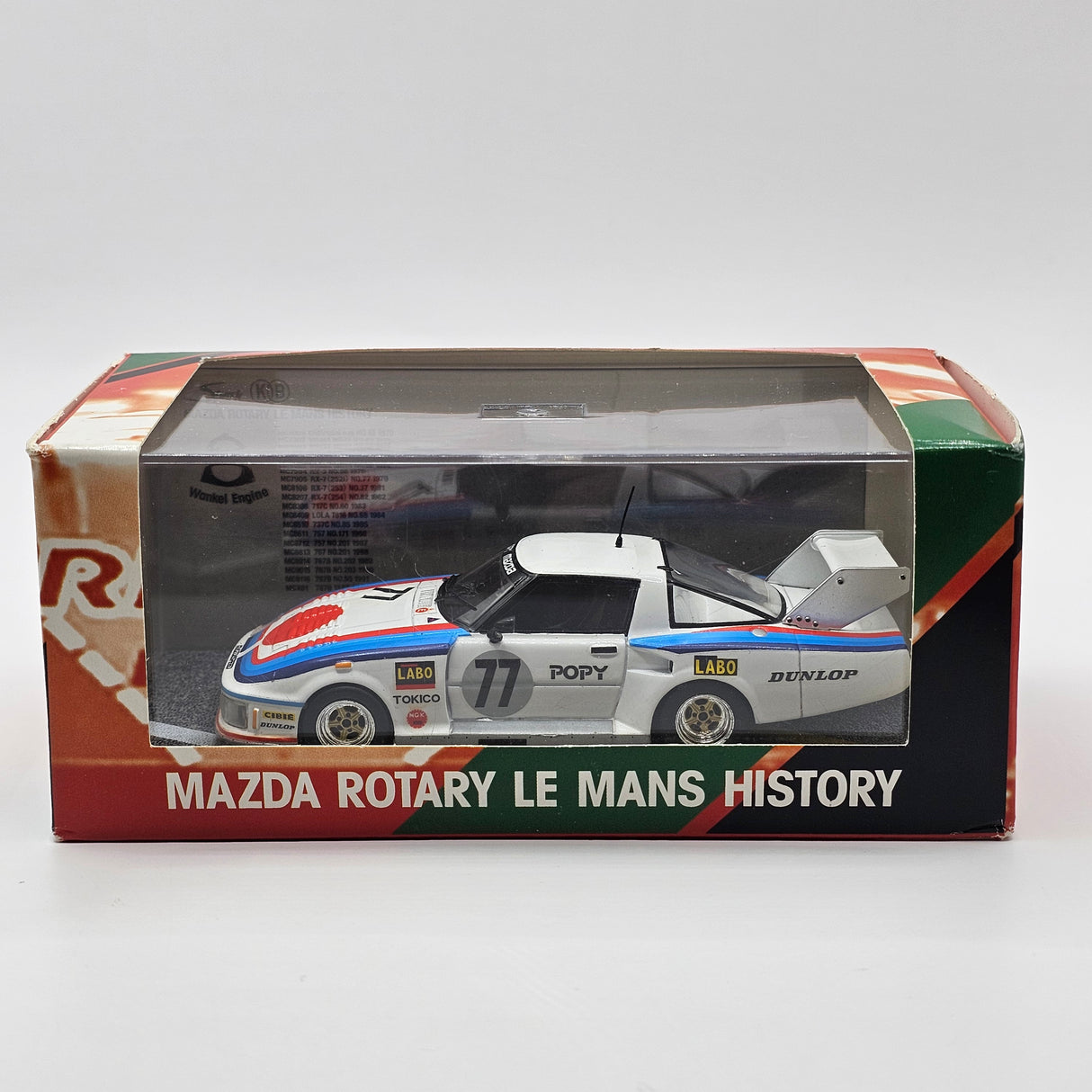 Spark Mazda RX-7 #77 Mazda Auto Le Mans 24Hrs 1979 Rotary History 1/43 Scale
