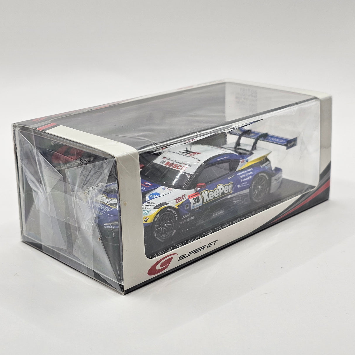 Spark Toyota GR Supra #38 KeePer Cerumo Super GT GT500 2024 1/43 Scale