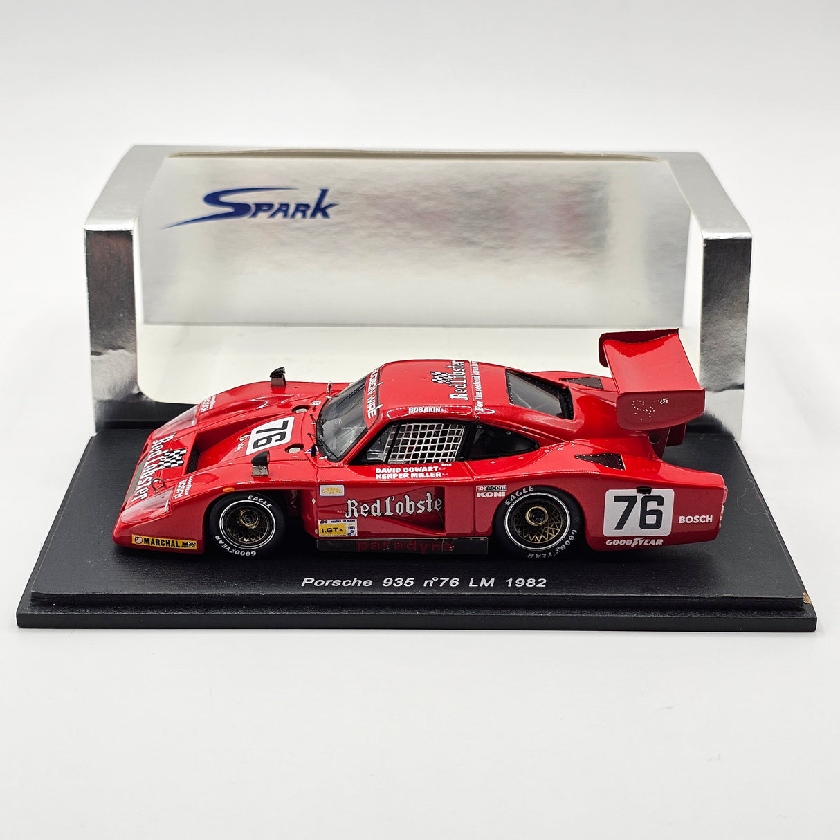 Spark Porsche 935 #76 Bob Akin Motor Racing 24Hrs Le Mans 1982 1/43 Scale S2085
