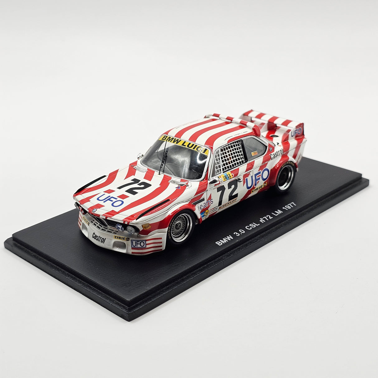 Spark BMW 3.0 CSL #72 Luigi Racing 24Hrs Le Mans 1977 1/43 Scale S1574