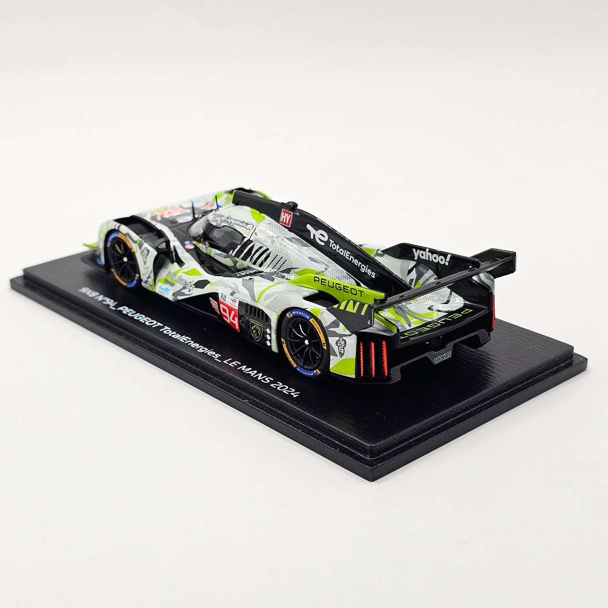 Spark Peugeot 9X8 #94 Peugeot TotalEnergies 24Hrs Le Mans 2024 1/43 Scale S9127