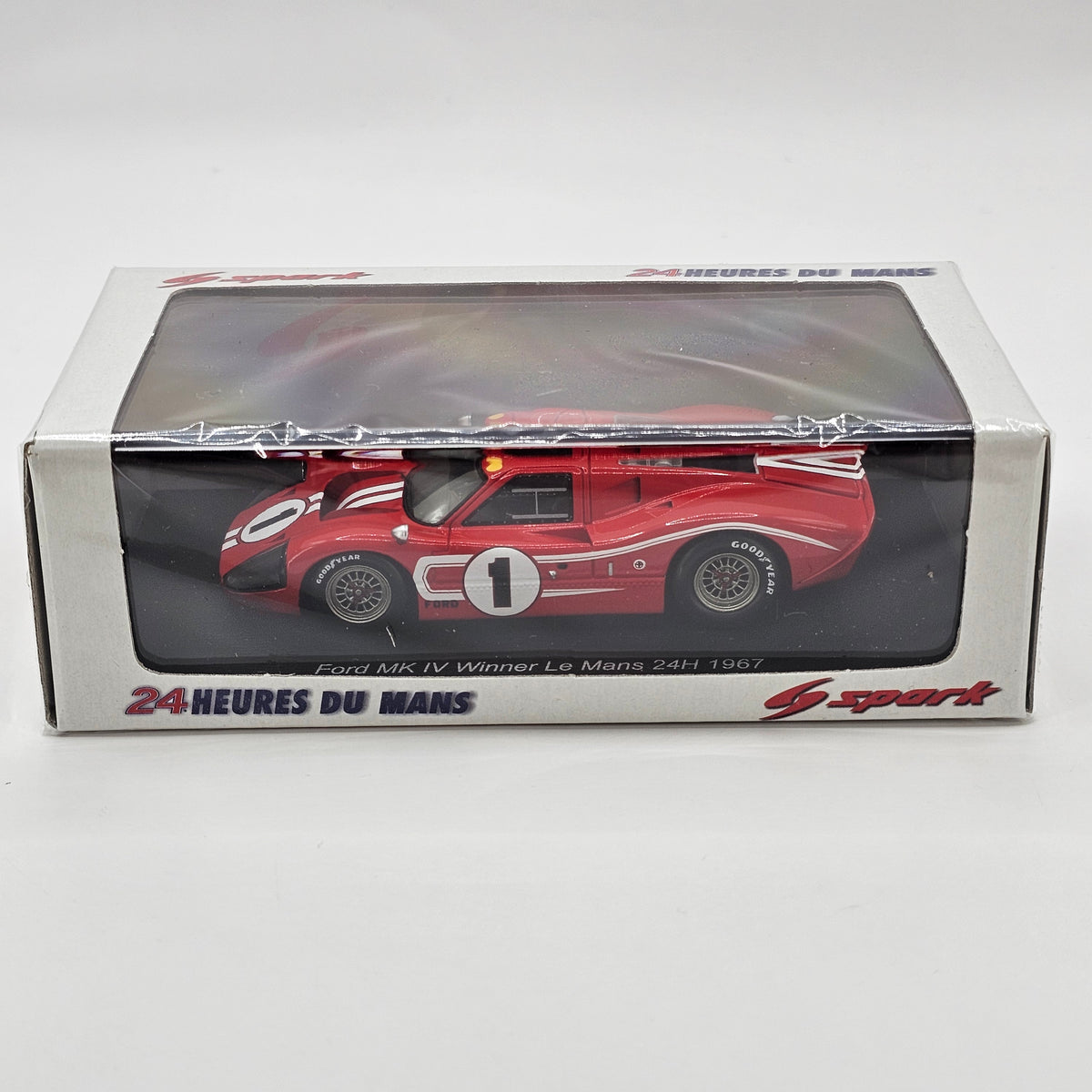 Spark Ford GT40 Mk.IV #1 Ford Motor Company Winner 24Hrs Le Mans 1967 1/43 Scale