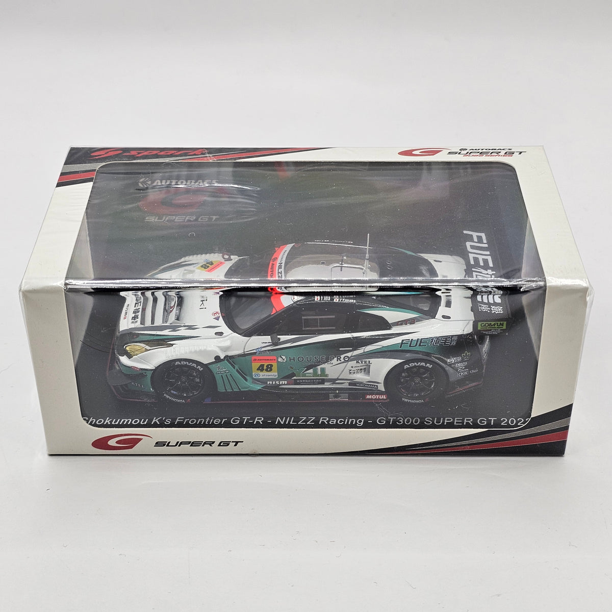 Spark Nissan GT-R Nismo GT3 #48 NILZZ Racing Super GT GT300 2022 1/43 Scale
