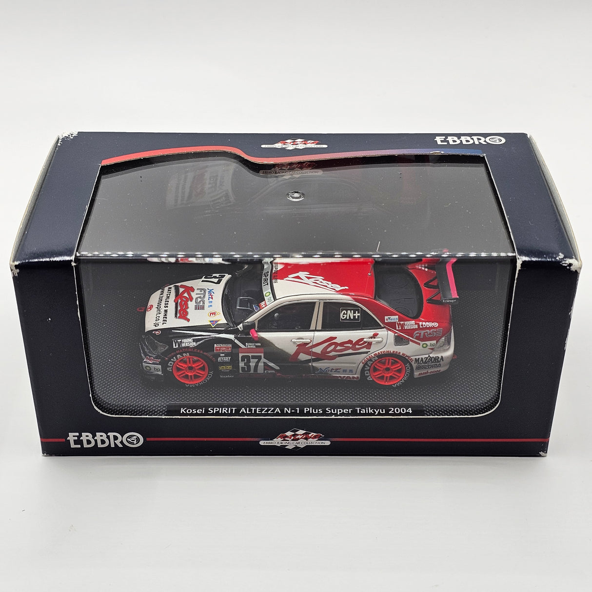 EBBRO Toyota Altezza N-1 #37 Kosei SPIRIT Super Taikyu 2004 1/43 Scale