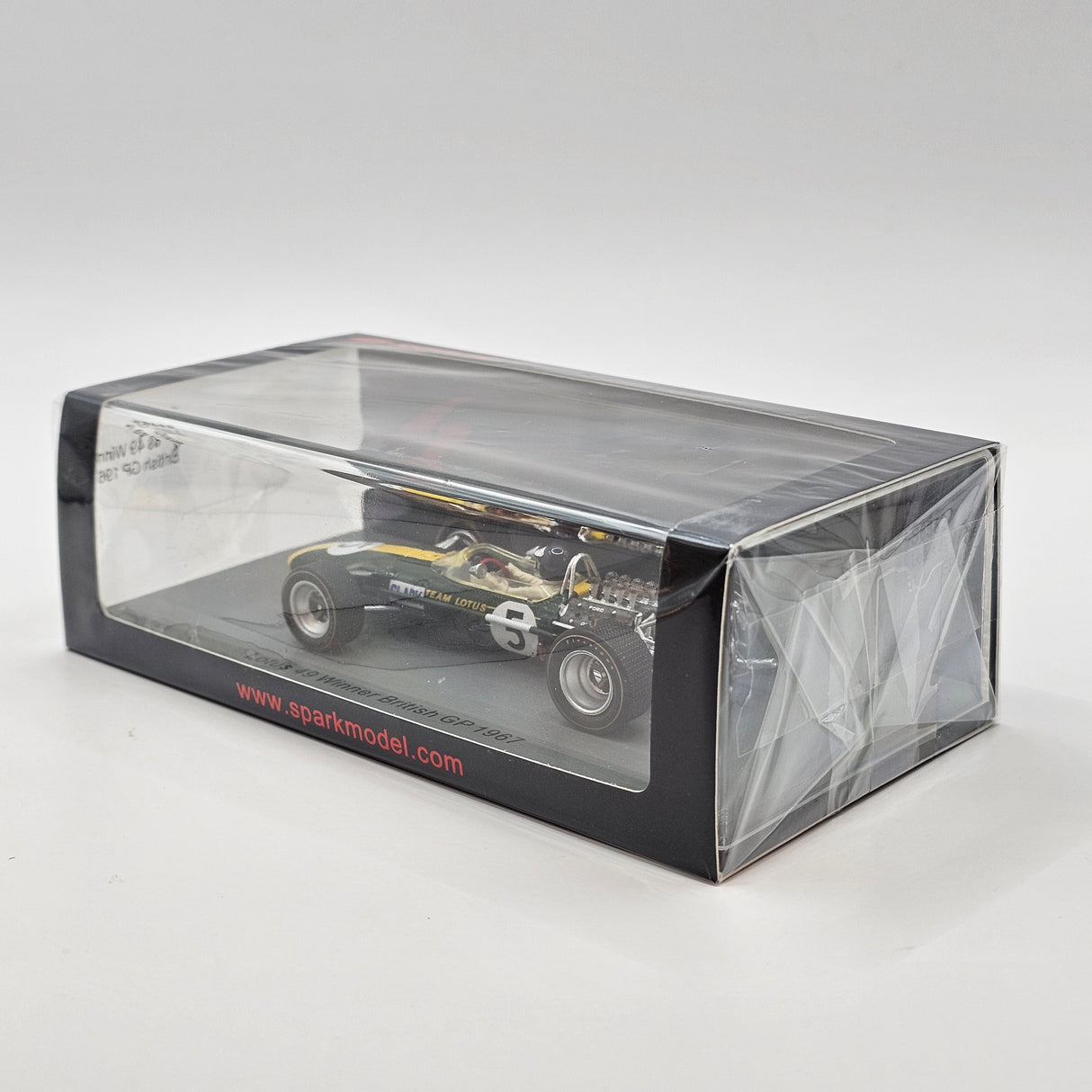 Spark Lotus 49 #5 Jim Clark Winner British GP Formula 1 1967 1/43 Scale S6362
