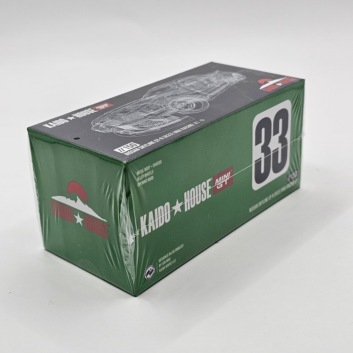 Mini GT x Kaido House Nissan Skyline GT-R (R33) IMAI Racing V1