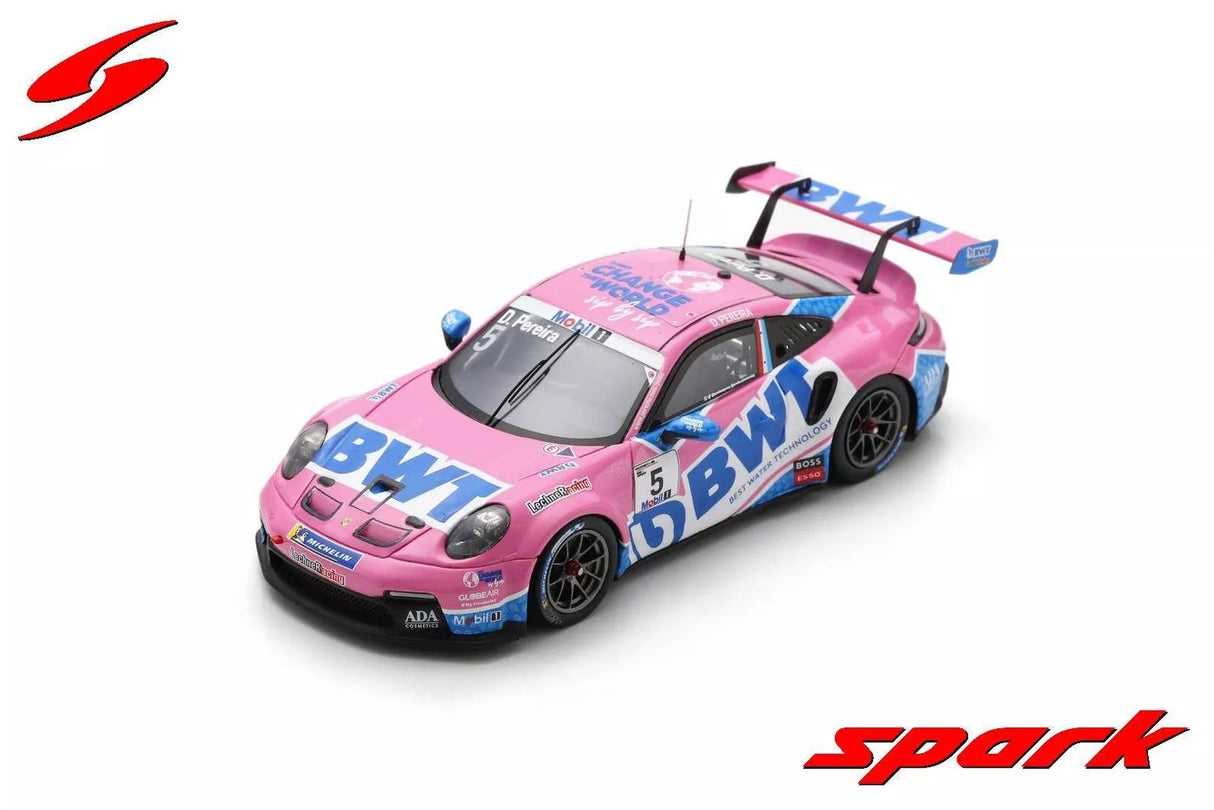 Spark Porsche 911 GT3 Cup #1 BWT Lechner Racing Porsche Supercup Champion 2023 1/43 Scale S5800