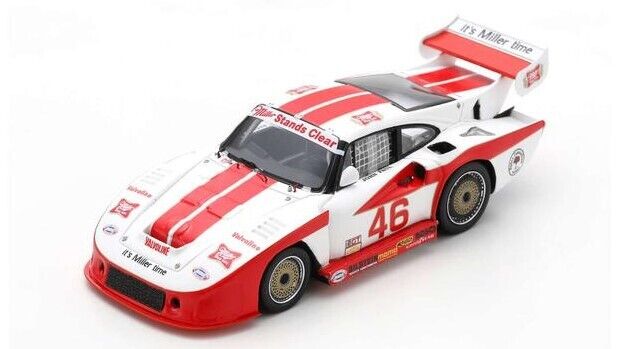 Spark Porsche 935 JLP-3 #46 Winner Road Atlanta 500km 1982 J. Paul/J. Paul Jr. (500pcs) 1/43 Scale