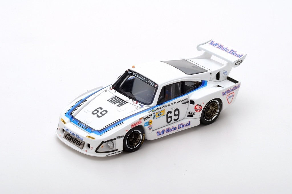 Spark Porsche 935 L1 N.69 24H Le Mans 1981 1/43 Scale