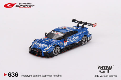 Mini GT Nissan GT-R Nismo GT500 #12 Team Impul 2021 SUPER GT SERIES 1/64 Scale