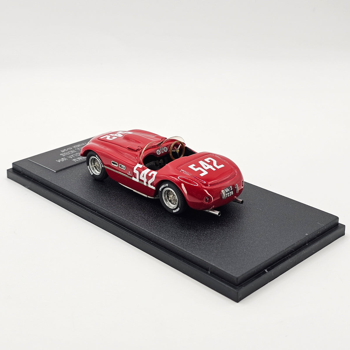 Faenza 43 Ferrari 166 MM #542 Pezzoli / Moioli "Noris" Mille Miglia 1954 1/43 Scale