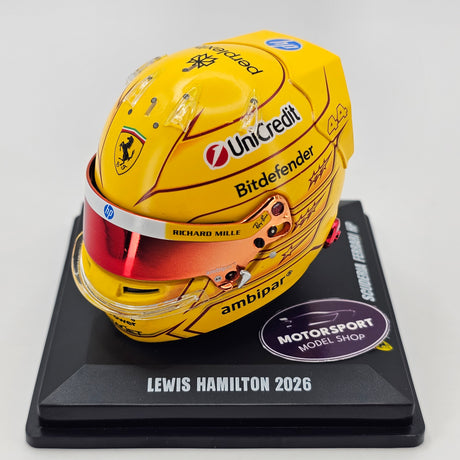 Looksmart Lewis Hamilton Scuderia Ferrari 2026 F1 Season Helmet 1/5 Scale LSHEL031