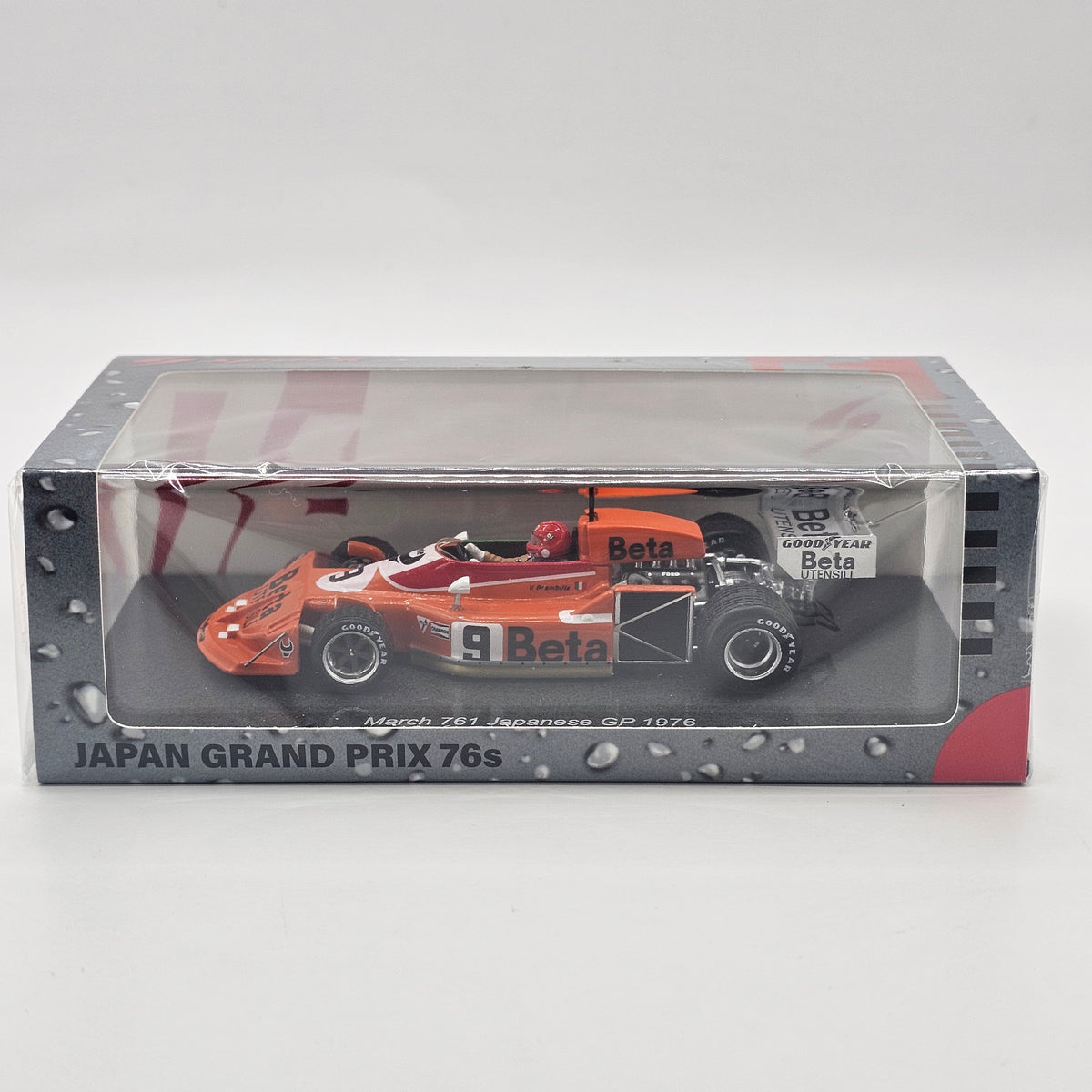 Spark March 761 #9 Vittorio Brambilla 1976 Japanese F1 Grand Prix 1/43 Scale
