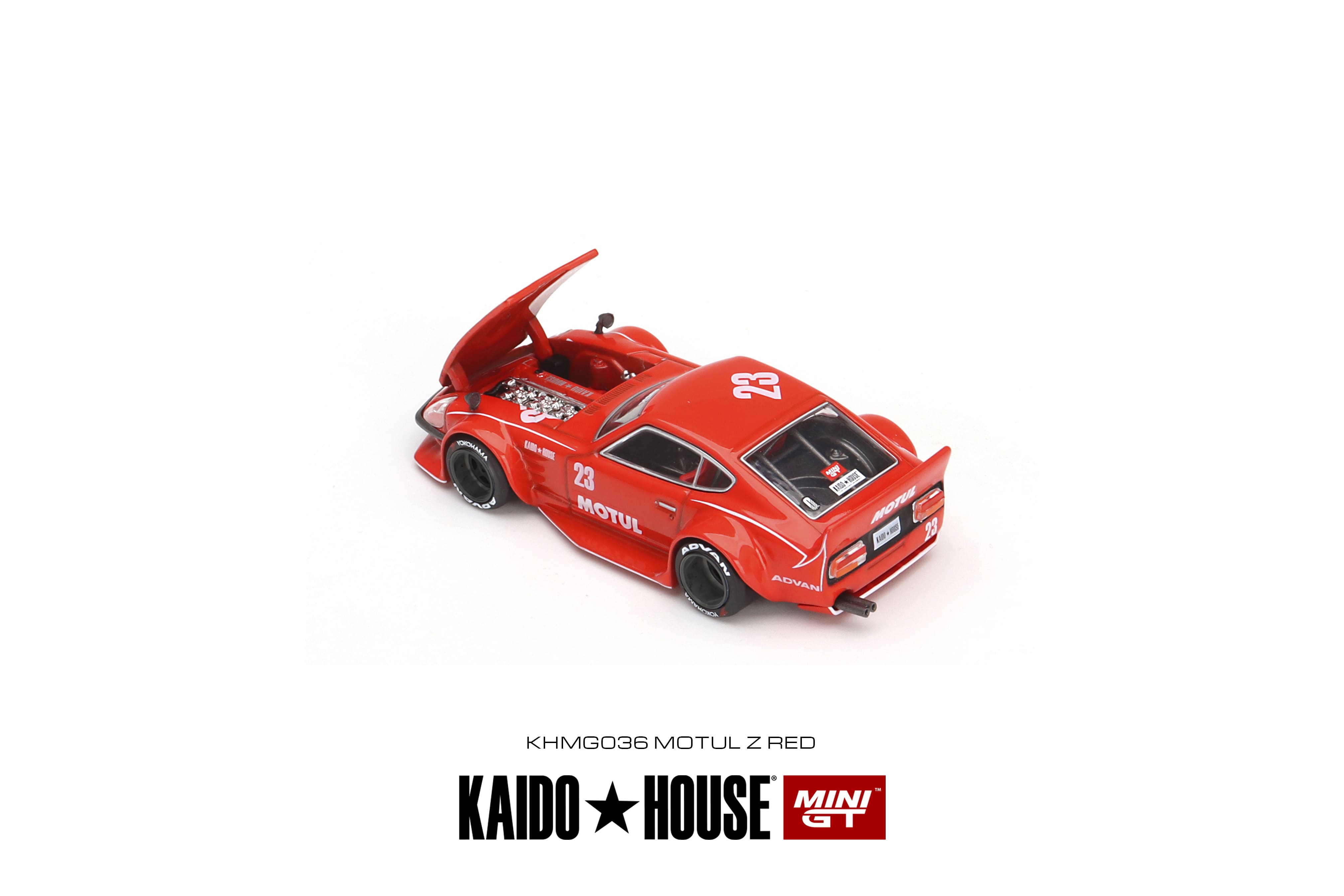 MINIGT 街道ハウス　Datsun Fairlady Z MOTUL Kaido House x Mini GT Datsun Fairlady Z Motul V V2 - Walmart.com