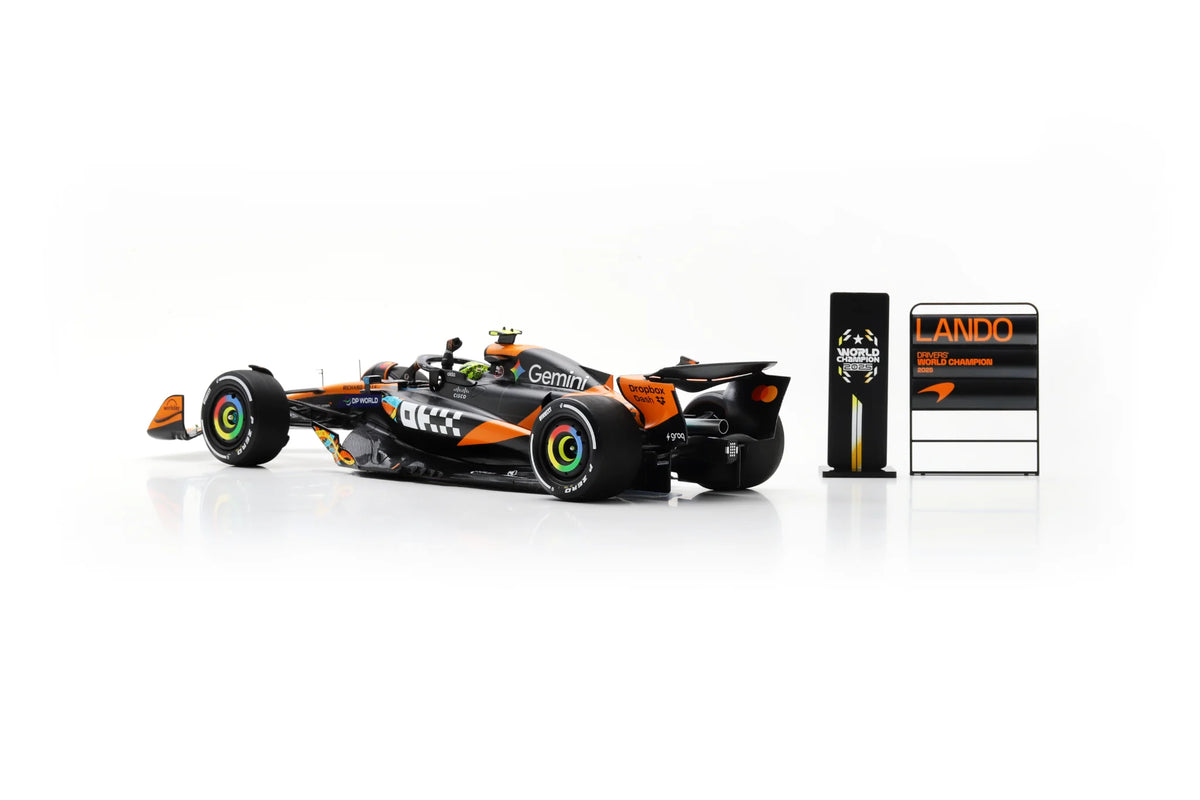 Spark McLaren MCL39 #4 Lando Norris Abu Dhabi F1 GP 2025 F1 Champion 1/18 Scale 18S1118