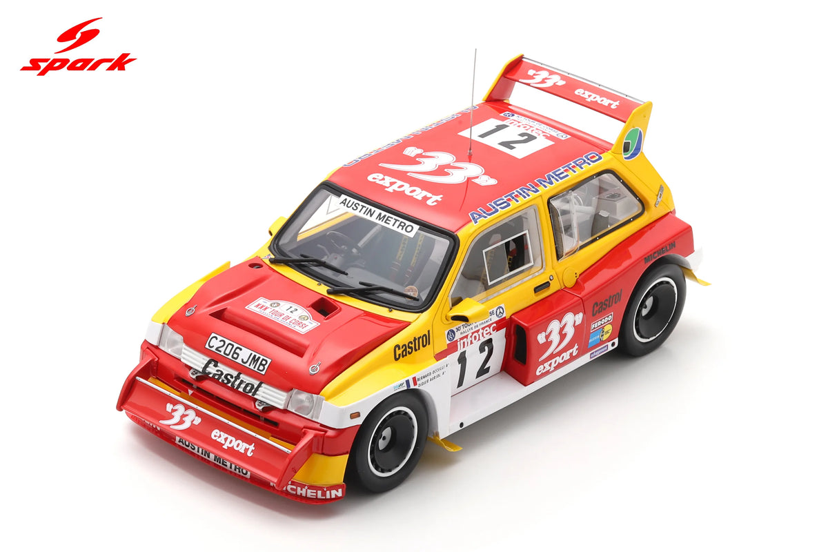 Spark MG Metro 6R4 #12 Auriol /  Occelli Tour de Corse 1986 1/18 Scale 18S797