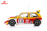 Spark MG Metro 6R4 #12 Auriol /  Occelli Tour de Corse 1986 1/18 Scale 18S797