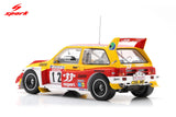 Spark MG Metro 6R4 #12 Auriol /  Occelli Tour de Corse 1986 1/18 Scale 18S797