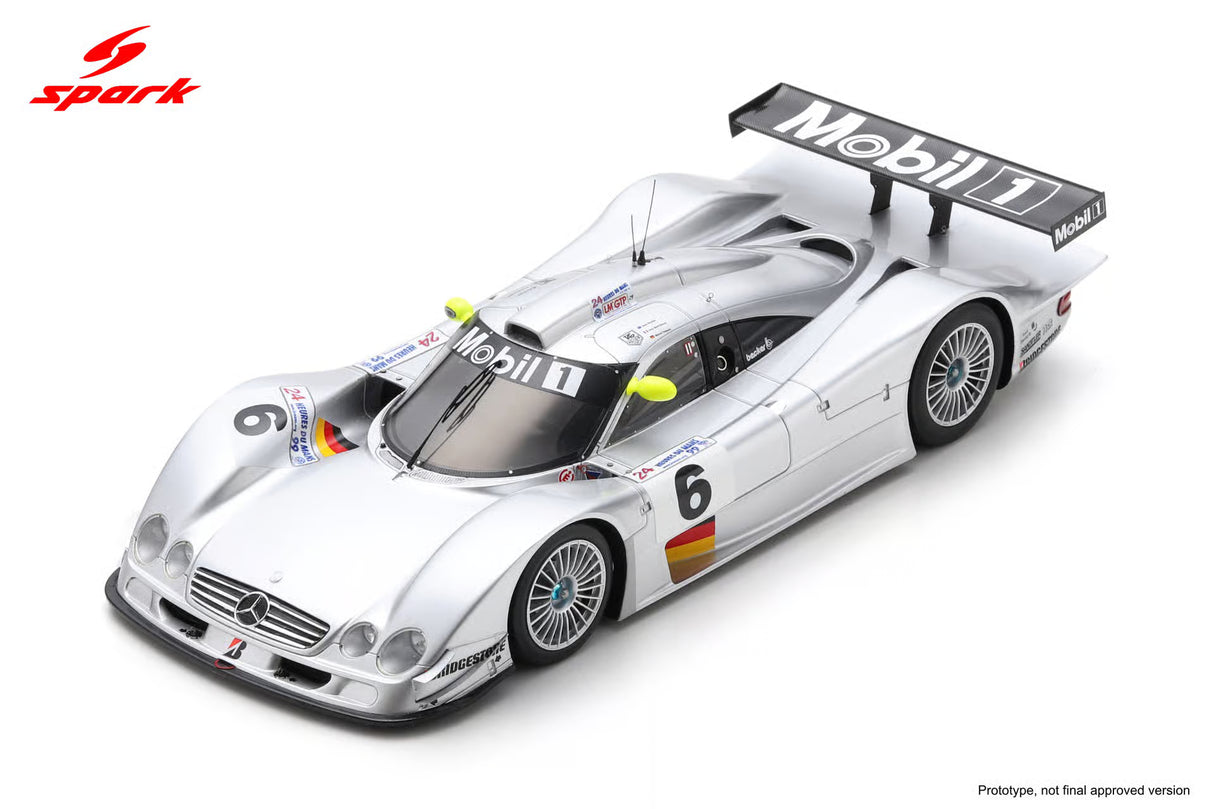 Spark Mercedes CLR #6 AMG Mercedes 24Hrs Le Mans 1999 1/18 Scale
