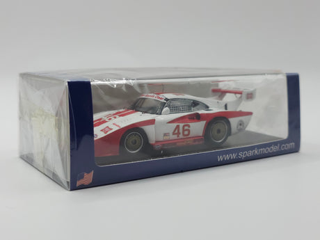 Spark Porsche 935 JLP-3 #46 Winner Road Atlanta 500km 1982 J. Paul/J. Paul Jr. (500pcs) 1/43 Scale