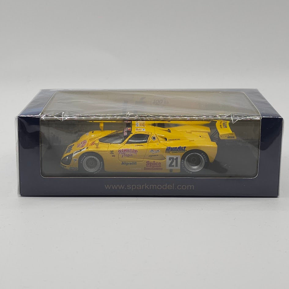 Spark Spice SE 89 C #21 24H Le Mans 1989 G. Spice/R. Bellm/L. Saint James 1/43 Scale