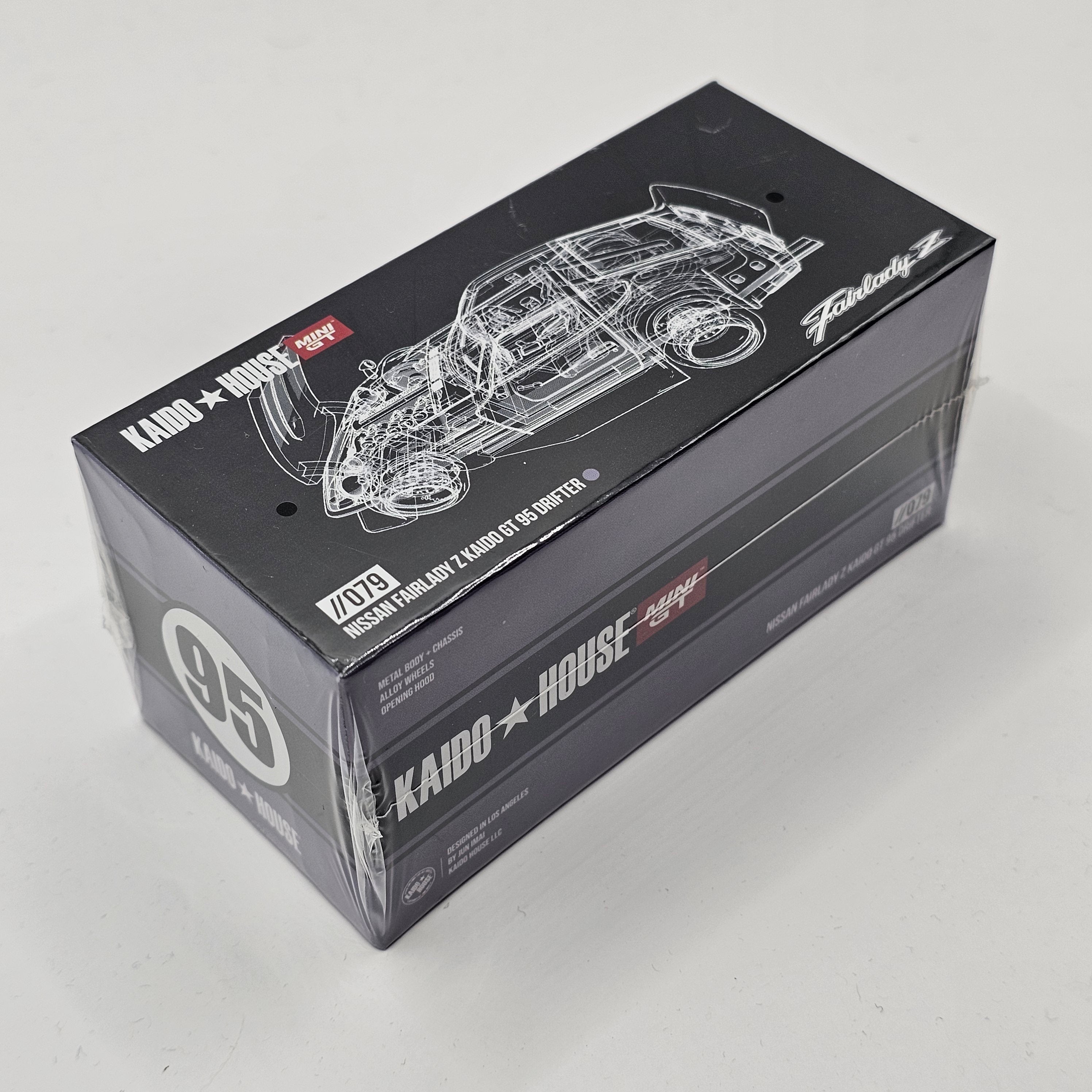 MINIGT 街道ハウス FarladyZ GT95 DRIFTER(チェイス) Mini GT x Kaido House 1:64 Nissan Fairlady Z Kaido GT 95