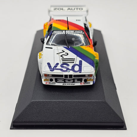 Quartzo BMW M1 'VSD' #72 Le Mans 1981 1/43 Scale