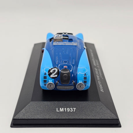 IXO Bugatti Type 57G #2 Le Mans Winner 1937 1/43 Scale