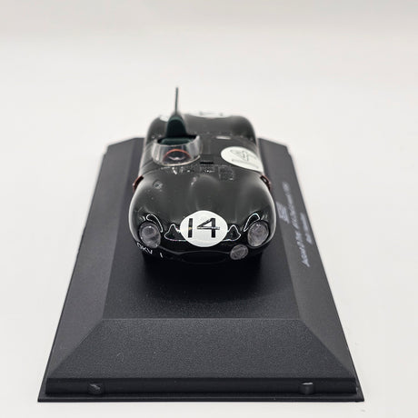 Quartzo Jaguar D Type #14 Second Place Le Mans 1954 1/43 Scale