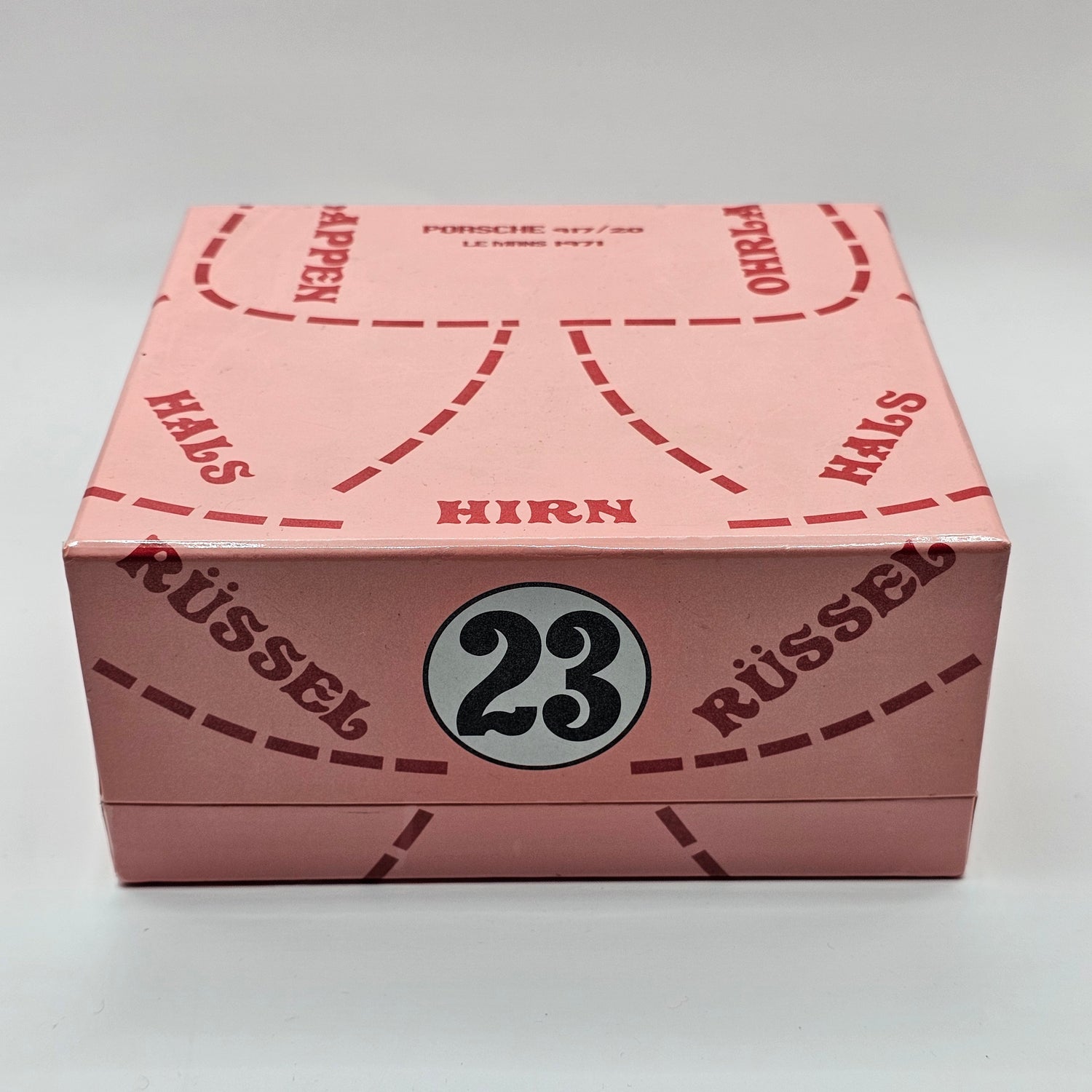 High Speed; Porsche 917/20 Pink Pig; 1971 24h Le Mans DNF; Jost & Kauhsen; RN23, Pink Pig 181580 High Speed; Porsche 917/20 Pink Pig; 1971 24h Le Mans DNF; Jost & Kauhsen; RN23, Pink Pig 181580