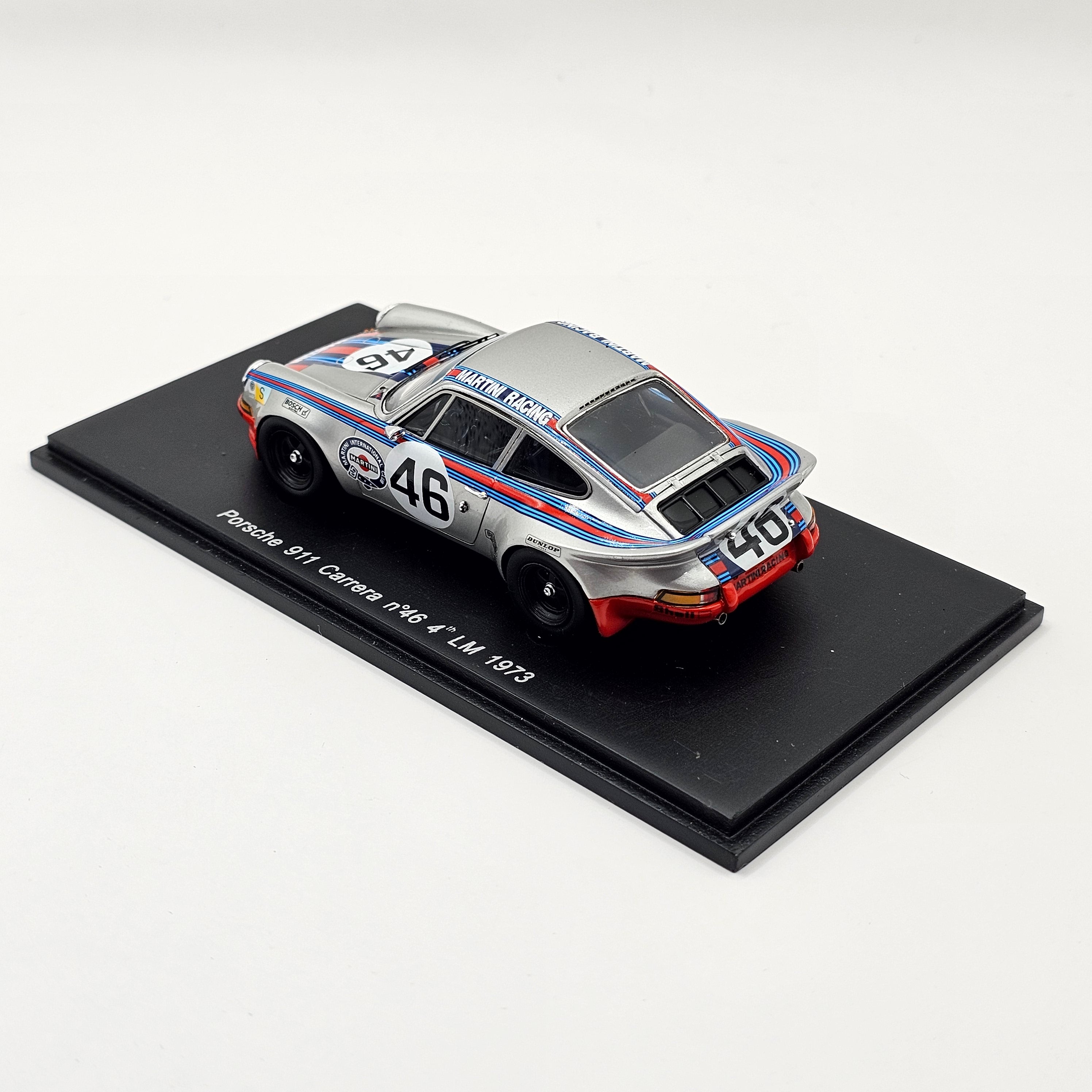 スパーク，ポルシェ911カレラ　＃46 LM1973 1/43スケール スパーク，ポルシェ911カレラ ＃46 LM1973 1/43スケール