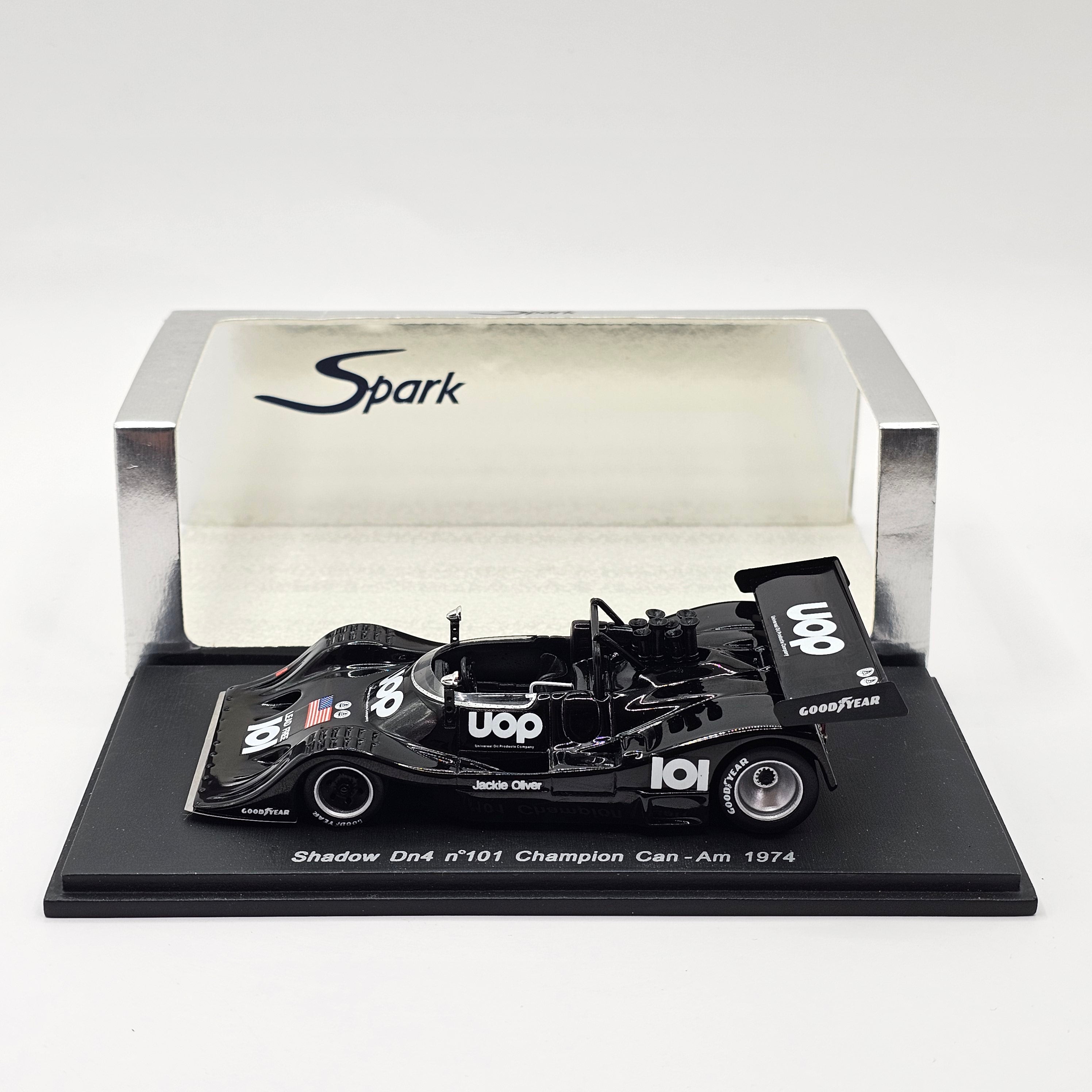 Spark Shadow DN4 #101 Can-Am 1974 Champion Jackie Oliver 1/43 Scale