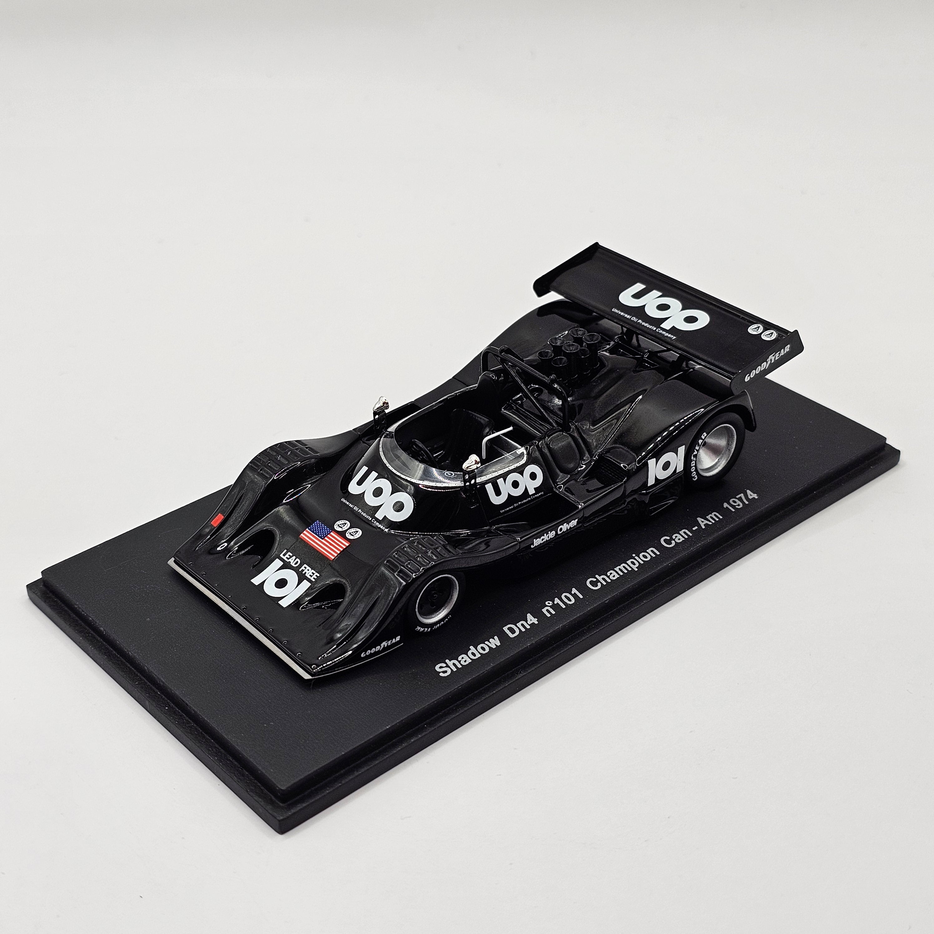 Spark Shadow DN4 #101 Can-Am 1974 Champion Jackie Oliver 1/43 Scale