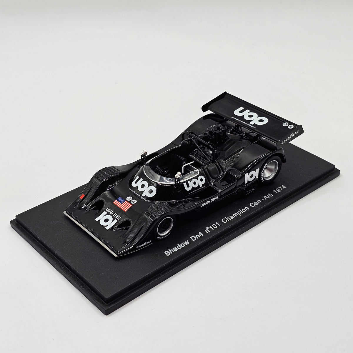 Shadow Dn4 Model Spark Shadow DN4 #101 Can-Am 1974 Champion Jackie Oliver 1/43 Scale