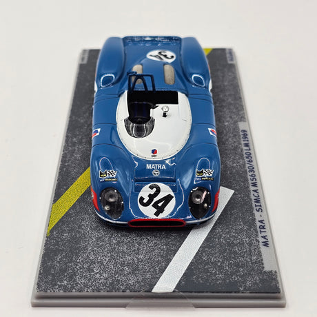 Bizarre By Spark Matra Simca MS630 / 650 #34 Le Mans 1969 1/43 Scale