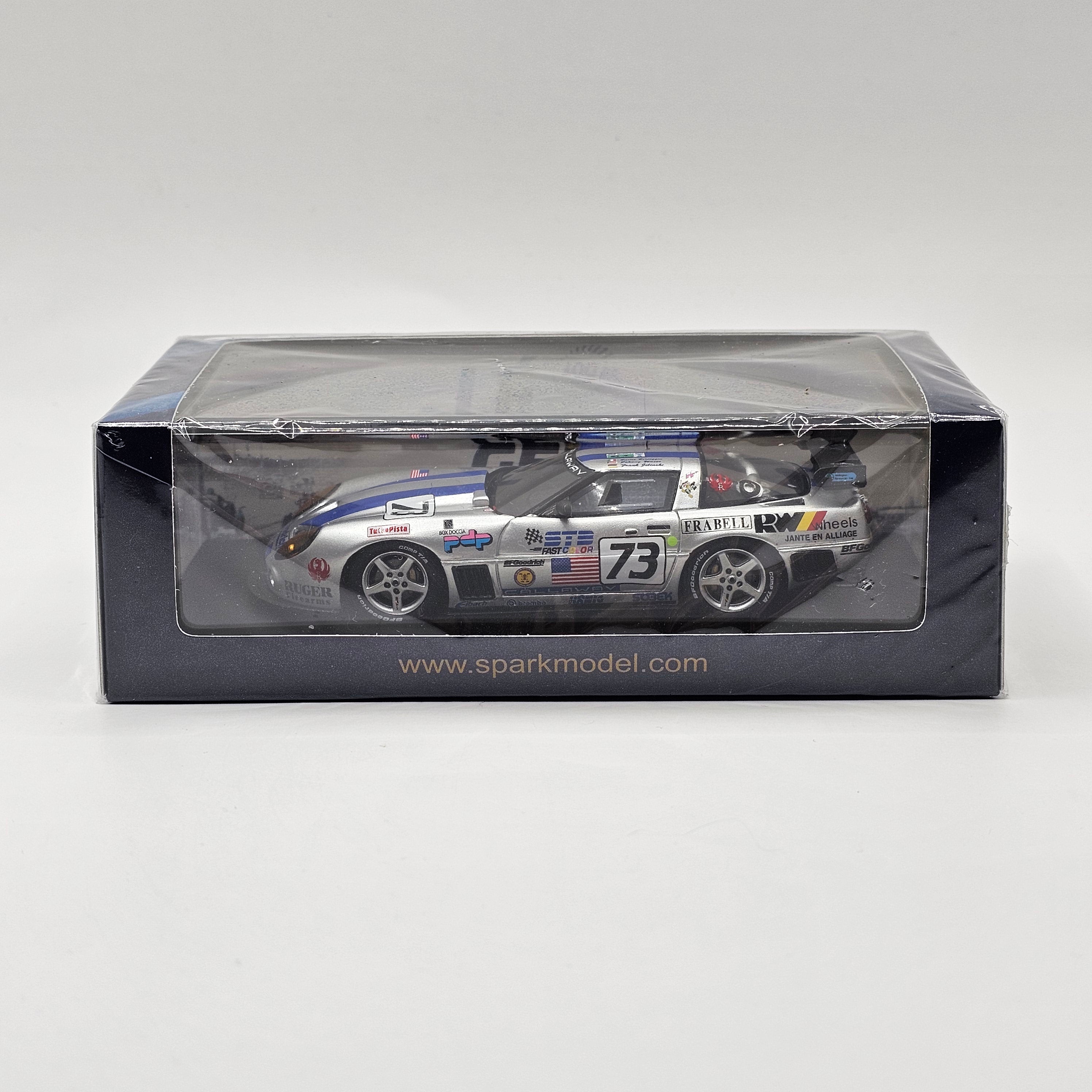 ミニカー　1/43 Corvette Callaway #73 24H Le Mans 1995 F. Jelinski - E. Bertaggia - J. Unser [S4380] Spark Corvette Callaway #73 24H Le Mans 1995 F. Jelinski/E