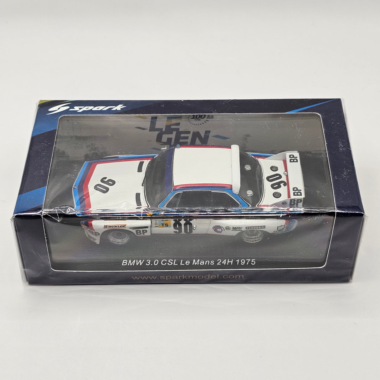 Spark BMW 3.0 CSL #90 24H Le Mans 1975 C. Aubriet 'Depnic' 1/43 Scale