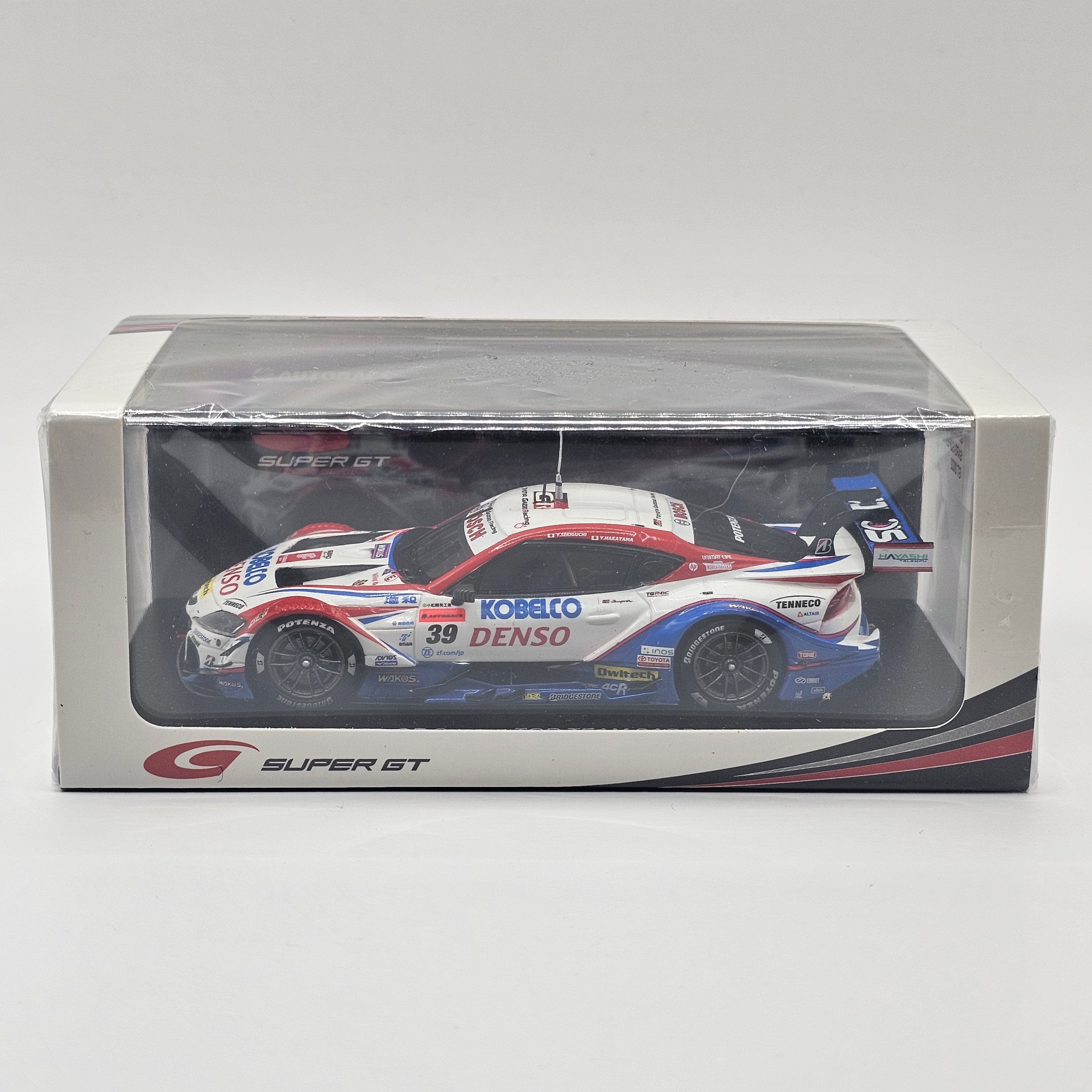 Spark Denso Kobelco Sard GR Supra #39 TGR Super GT GT500 2022  Sekiguchi/Nakayama 1/43 Scale