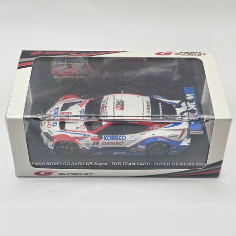 Spark Denso Kobelco Sard GR Supra #39 TGR Super GT GT500 2022 Sekiguchi/Nakayama 1/43 Scale