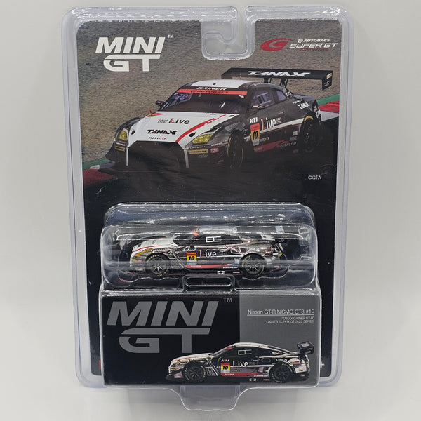 Mini GT Nissan GT-R NISMO GT3 #10 TANAX GAINER 2022 Super GT Series 1/