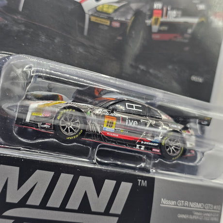 Mini GT Nissan GT-R NISMO GT3 #10 TANAX GAINER 2022 Super GT Series 1/64 Scale