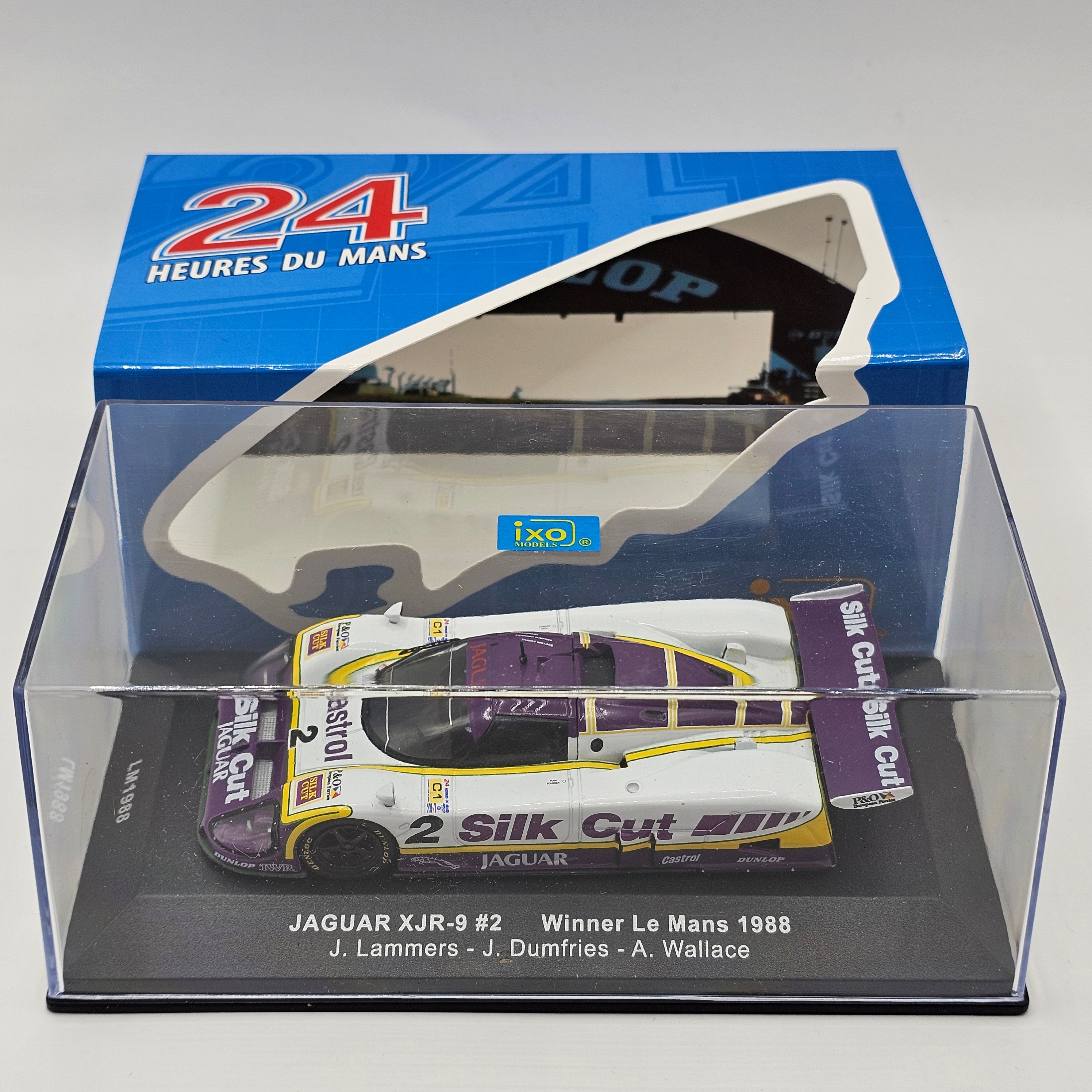 IXO Jaguar XJR-9 #2 Le Mans Winner 1988 1/43 Scale Diecast Model Car