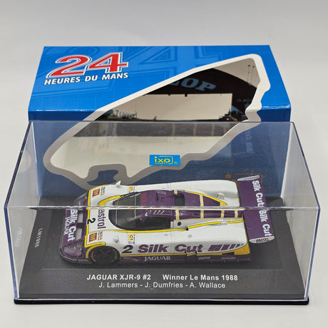 IXO Jaguar XJR-9 #2 Le Mans Winner 1988 1/43 Scale