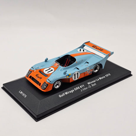 IXO Mirage GR-8 #11 Gulf Le Mans Winner 1975 1/43 Scale LM1975