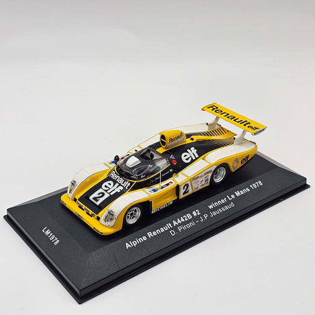 IXO Renault Alpine A 442 #2 Le Mans Winner 1978 1/43 Scale LM1978