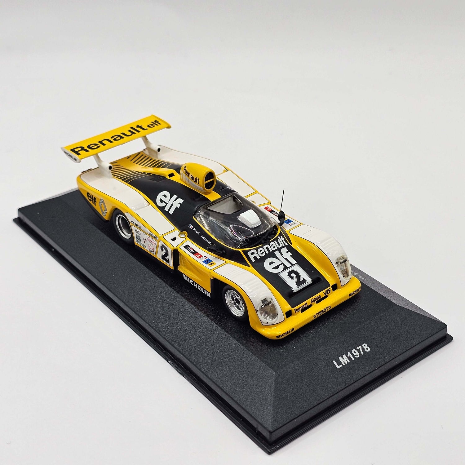 Alpine Renault A442 B win Le Mans 1978 by Spark Model 1/18 Alpine Renault A442 B win Le Mans 1978 by Spark Model 1/18