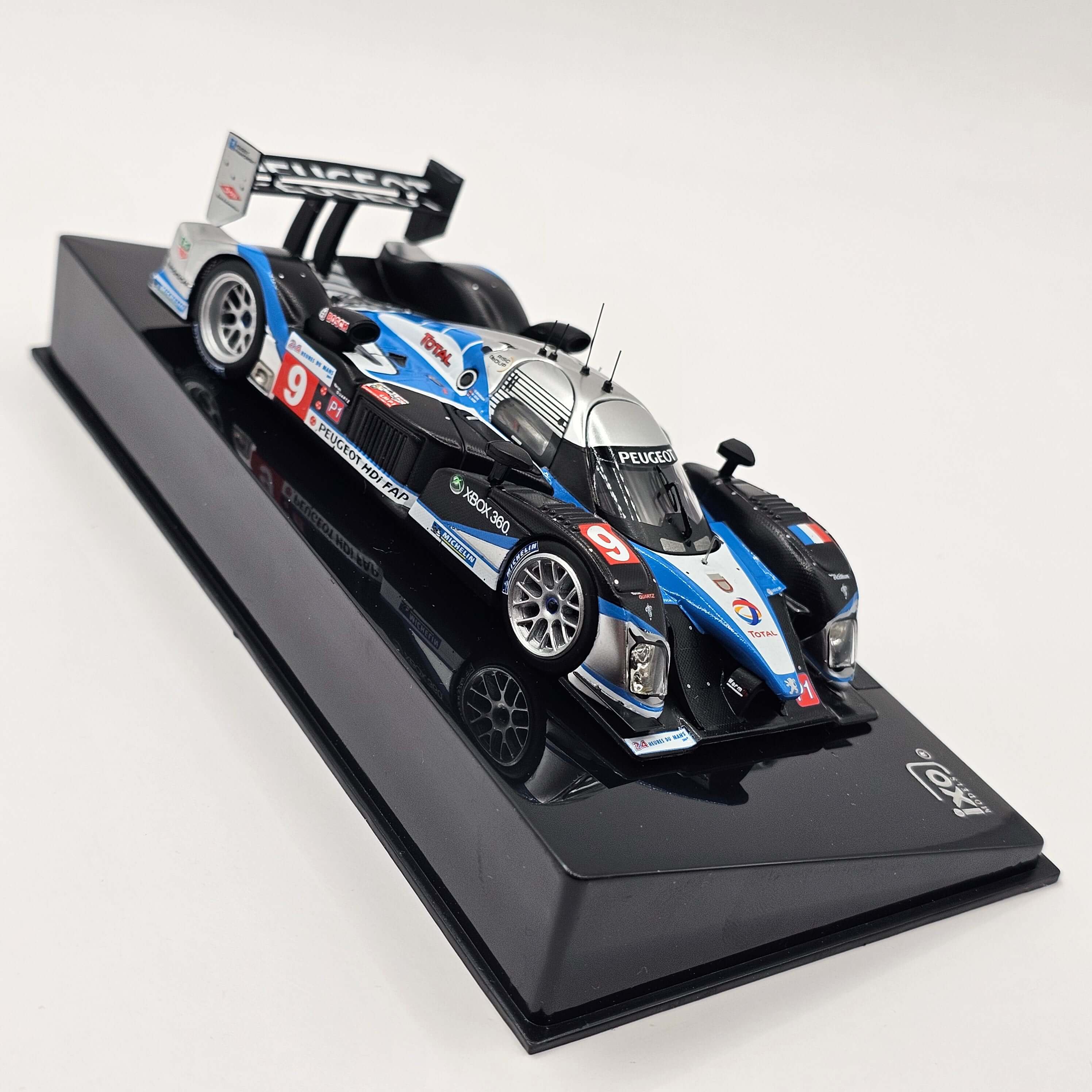 IXO Peugeot 908 HDI FAP #9 Le Mans Winner 2009 1/43 Scale LM2009