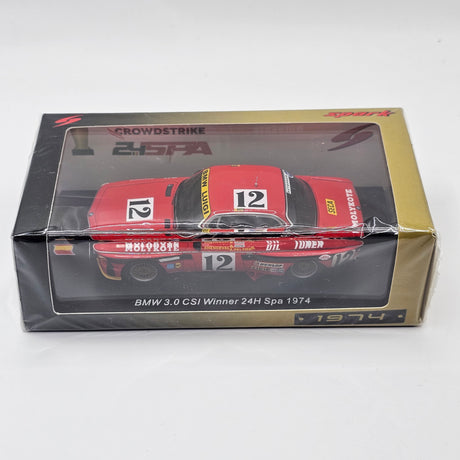 Spark BMW 3.0 CSI #12 Winner 24H Spa 1974 1/43 Scale