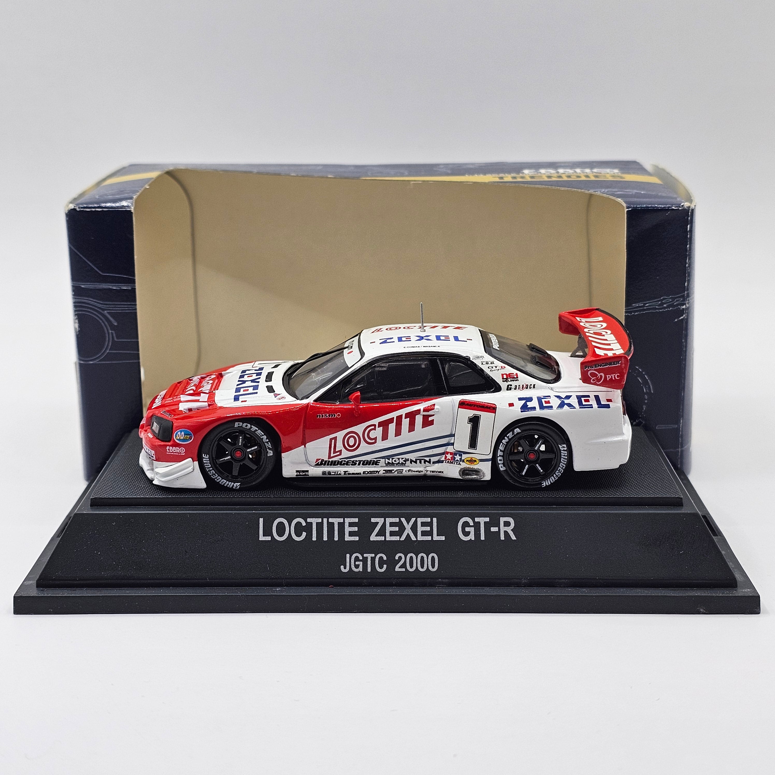 EBBRO Nissan Nismo Skyline GT-R R34 #1 Loctite Zexel JGTC GT500 2000 1 –  Motorsport Model Shop