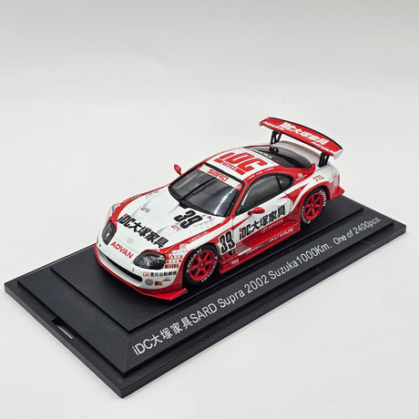 EBBRO Toyota Supra #39 SARD Suzuka 1000KM 2002 1/43 Scale